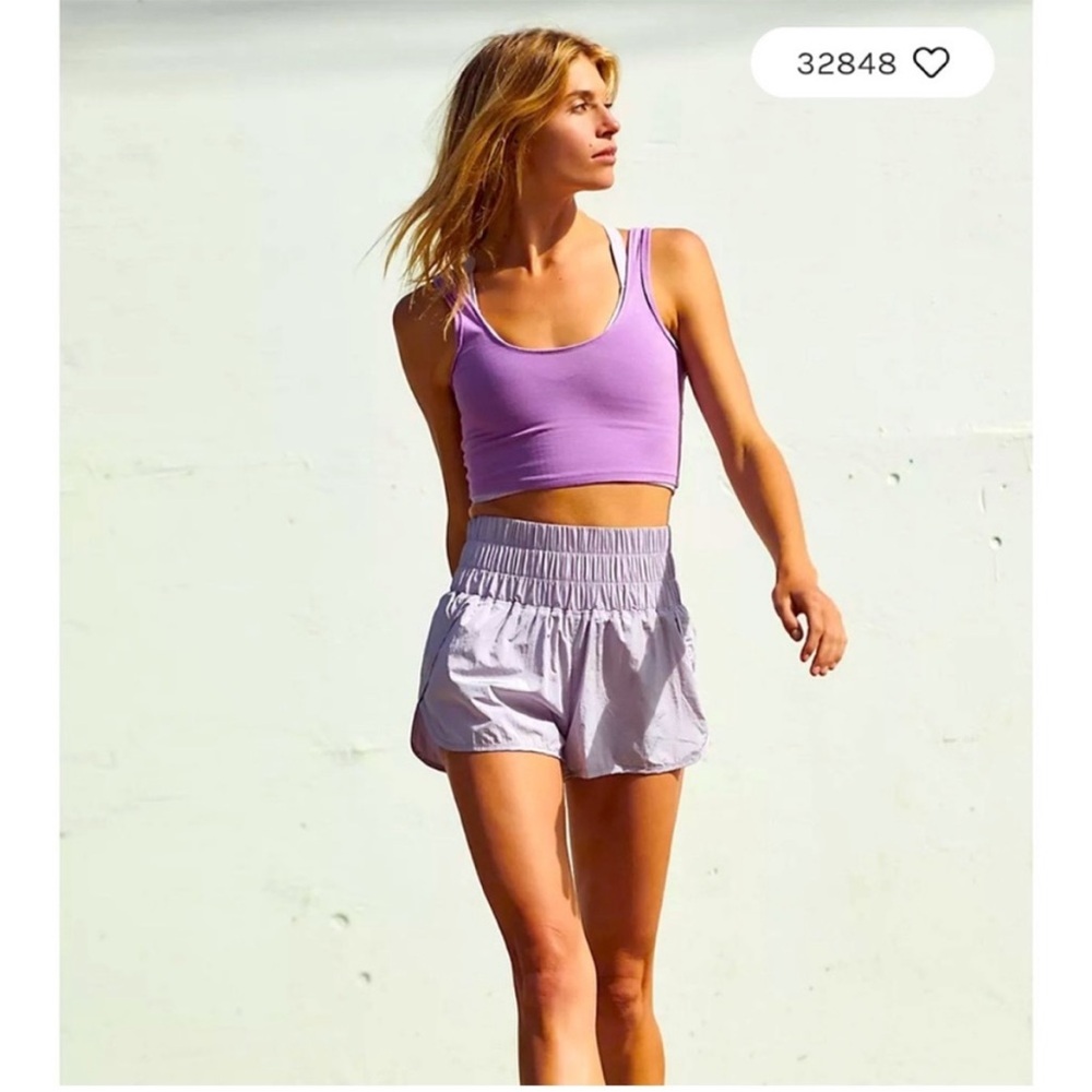 FP Movement The Way Home Shorts Lavender